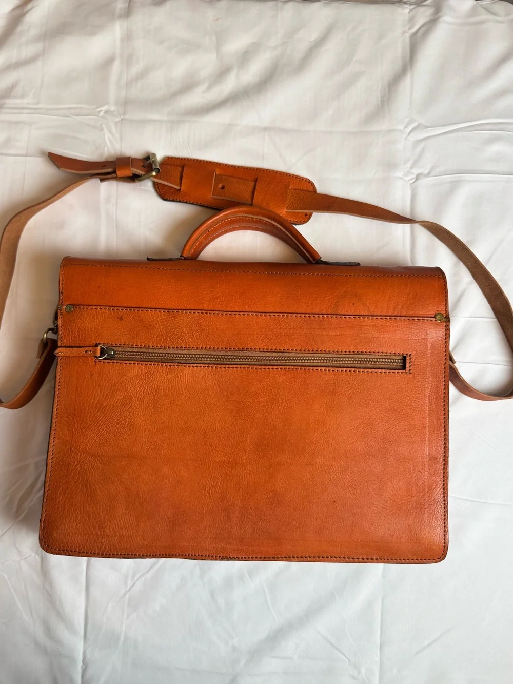 N/A structured cognac
